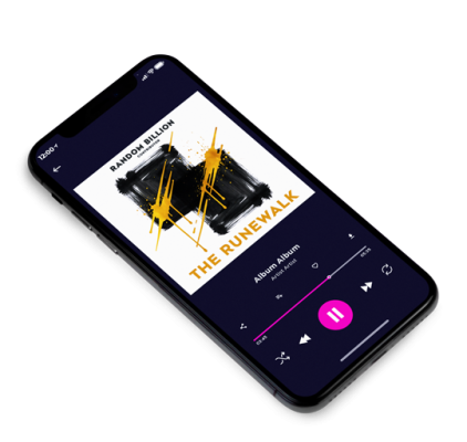 Premade Album Cover 3D View Cod Gray