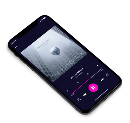 Premade Album Cover 3D View Oslo Gray