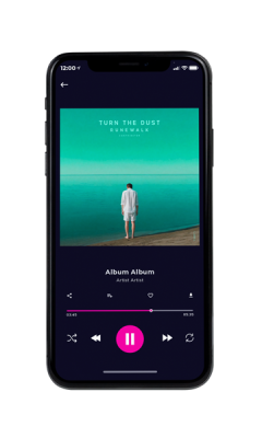 album cover on a phone view Keppel