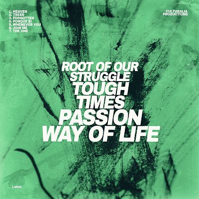 Pre Made Album Cover Aqua Forest