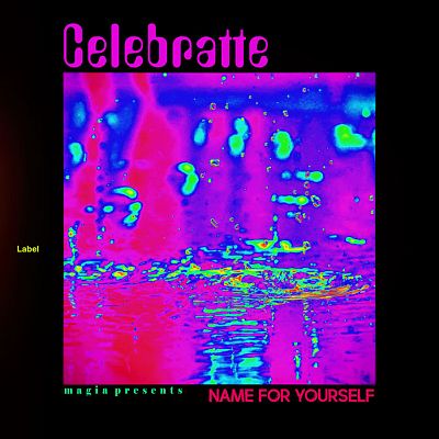 Pre Made Album Cover Red Violet