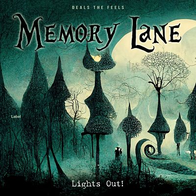 Pre Made Album Cover Green Mist