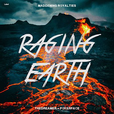 Pre Made Album Cover Burning Sand