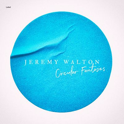 Pre Made Album Cover Bright Turquoise