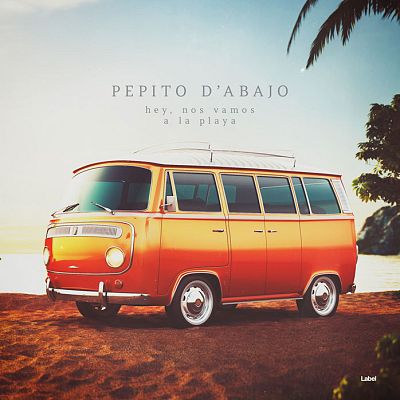 Pre Made Album Cover Old Copper