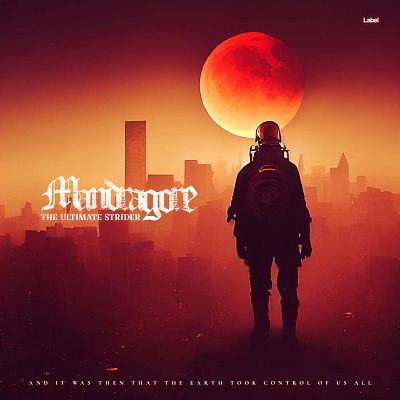 Pre Made Album Cover Maroon Oak