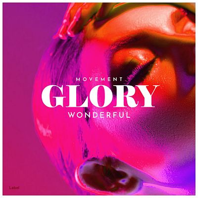 Pre Made Album Cover Red Violet