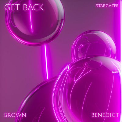 Pre Made Album Cover Violet Eggplant