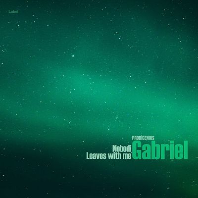 Pre Made Album Cover Evening Sea