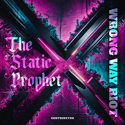 Pre Made Album Cover Fuchsia Pink