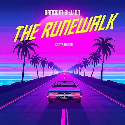 Pre Made Album Cover Lavender Magenta