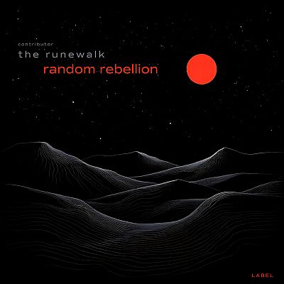 Pre Made Album Cover Black