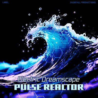 Pre Made Album Cover Tropical Blue