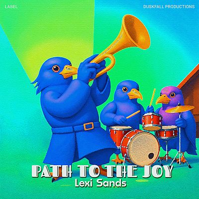 Pre Made Album Cover Robin's Egg Blue