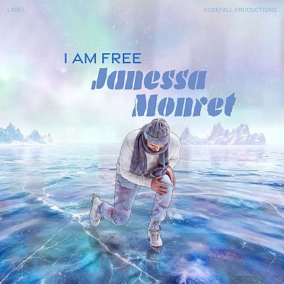 Pre Made Album Cover Periwinkle Gray