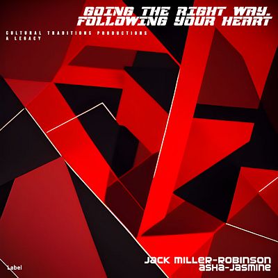 Pre Made Album Cover Alizarin Crimson