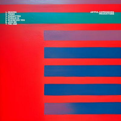 Pre Made Album Cover Alizarin Crimson