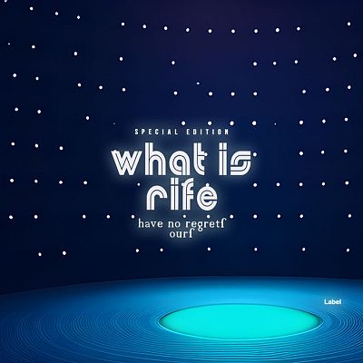 Pre Made Album Cover Black Pearl