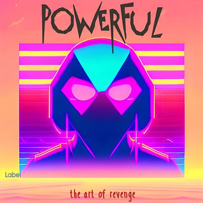 Pre Made Album Cover Fun Blue