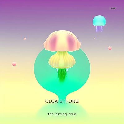 Pre Made Album Cover Green Mist