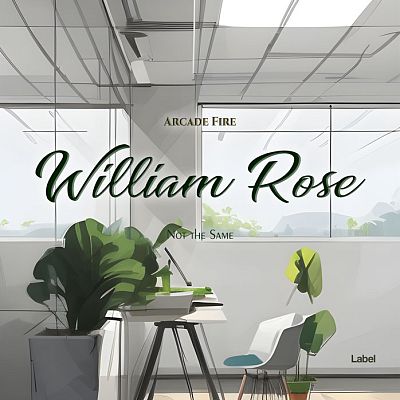 Pre Made Album Cover Gray Nickel