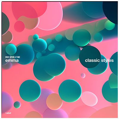 Pre Made Album Cover Deep Blush