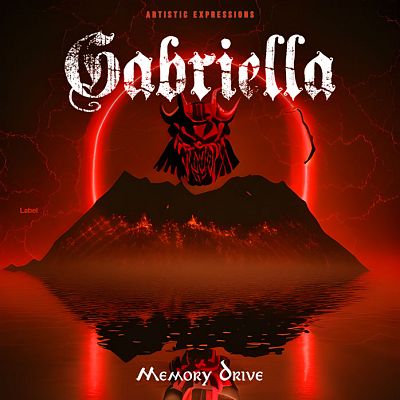 Pre Made Album Cover Rustic Red