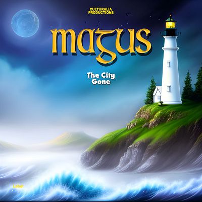 Pre Made Album Cover Steel Blue