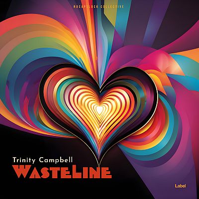 Pre Made Album Cover Red Damask