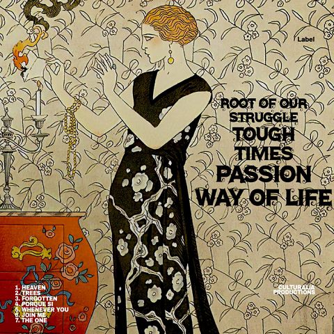 Pre Made Album Cover Indian Khaki
